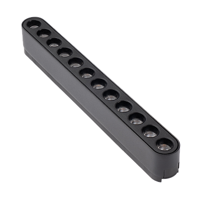 Низковольтный трековый светильник MTR16 1212 12W 3000K spot 36° BL IP20